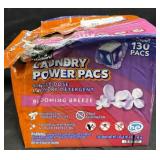 130ct. Box of Laundry Power Pacs