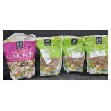 Sliced almonds 32oz. 3- Pecans 32oz each