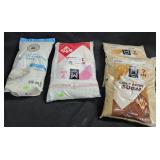 Flour 5lb. Powdered sugar 7lb. 2- Light Brown