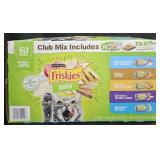 Purina Friskies Pate cat food 60 variety count
