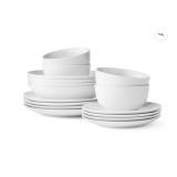 16-Piece Porcelain Dinnerware Set, factory sealed