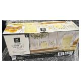 4Pc. Icon Drinking Glass Set, Lemon