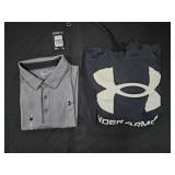 Men's size X-Large Under Armour hoodie and polo