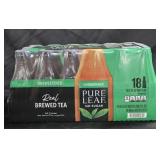 Pure Leaf Unsweetened Tea 18 pack 16.9oz bottles