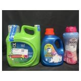 196 fl oz laundry detergent, 112.75 fl oz Clorox2