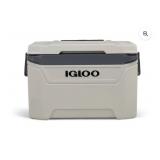 Igloo Bone White and Gray 60-Quart SunsetRoller
