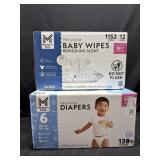 138ct. Box of Premium Size 6 Diapers