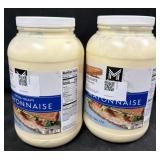 2- 1 Gallon Tubs of Extra Heavy Mayonnaise (Dec