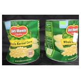 2- Del Monte whole kernel corn 106oz each