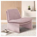 Fabric Mid-Century Modern Accent Chair, Sealed