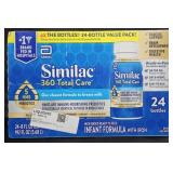 Similac Infant formula 24 bottles 8oz each