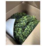 Faux 15' Round Boxwood Balls, 2pk
