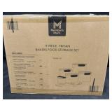 9-Piece Tritan Bakers Food Storage Set