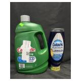 125 oz Cascade dishwasher detergent & 24.3 oz