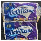 90 large rolls Ultra Premium bath tissue