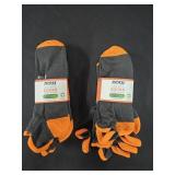 2- Now Organic socks Unisex size Large. 3 pair