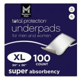 Total Protection Underpads Extra-Large, 30'x