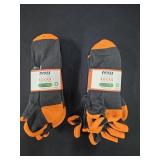2- Now Organic socks Unisex size Large. 3 pair
