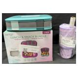 2- BentGo Lunch Box Sets (1 Damaged)