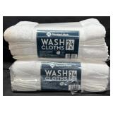 2- 24ct. Packs of Wash Cloths (1 Pack Dirty on