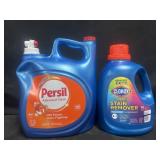 1.57 gal. Persil detergent & 112.75 fl oz Clorox2