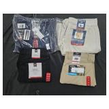 Men's size 34x34 dress pants, size 34x29 jeans