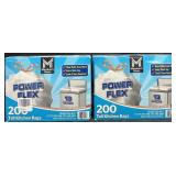 400-13 gal. Kitchen trash bags