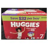 96ct. Box of Huggies Little Movers 360 Size 7