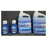 2- Dawn pot and pan detergent 1 gallon each. 2