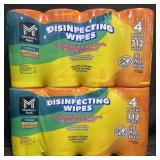 624 disinfecting wipes