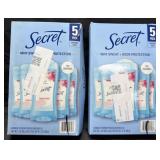 10- 2.4oz. Sticks of Secret Powder Fresh