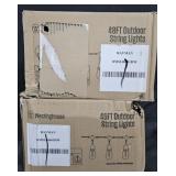 2- Westinghouse 48ft Outdoor String Lights