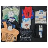 Boy's clothes from size 3T to 6/7. Play sets,