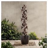 Outdoor 5' Calla Lily Cascading Fountain,