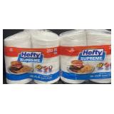 500 Hefty Supreme styrofoam lunch plates