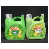 1.32 gal. Gain detergent & 1.12 gal. Gain fabric