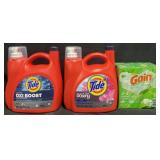 128 fl oz Tide Ultra Oxi boost detergent, 128 fl