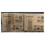 2- 4pk. Boxes of Westinghouse Solar Fence Lights