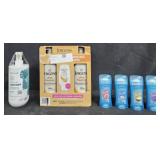 Naturewell conditioner 33oz. Jergens lotion 45oz.