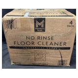 4- 1Gal. Jugs of No-Rinse Floor Cleaner