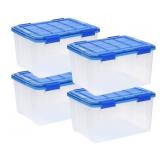 (2 TOTES ONLY!!) IRIS USA WeatherPro 44 Quart