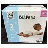 184ct. Box of Premium Size 2 Diapers
