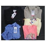 Women's size X-Large denim jacket, dress and