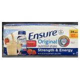 24-8 fl oz Ensure original strawberry nutrition