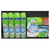 4-25oz Scrubbing Bubbles bathroom grime fighter &