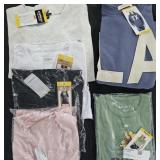 Women's size Medium shirts and sweatshirts. New