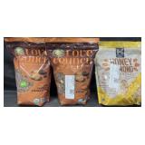 2-32 oz Love Crunch dark chocolate & peanut