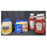 Hellmann's mayonnaise 64oz. 2- Miracle Whip 30oz