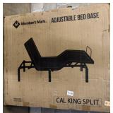 Adjustable Bed Base, Split Cal King, Single Box,