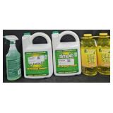 2- Simple Green 1 gallon each and 1 spray bottle.
